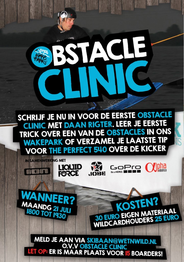 wet n wild obstacle clinic 21 juli