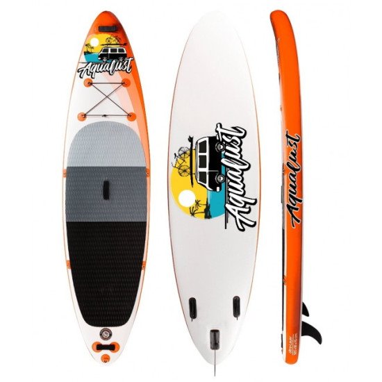 Base Sports Aqualust 10.6 SUP Board Package - Orange