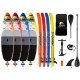 Base Sports Aqualust 10.6 SUP Board Package - Orange