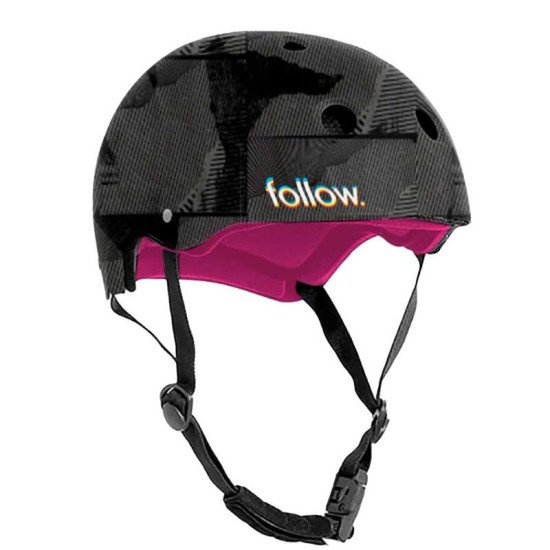 2024 Follow Pro Graphic Helmet - Order Black