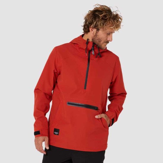 2025 Follow Spray Anorak - Dirty Red