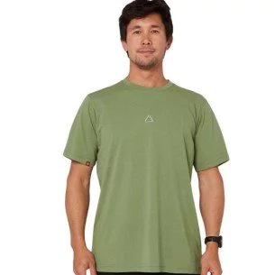 2026 Follow Stitched Tee - Olive