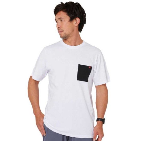 2025 Follow Tech Pocket Tee - White