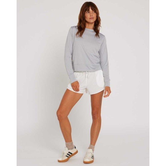 2026 Follow Elara Sun Tee L/S - Light Grey