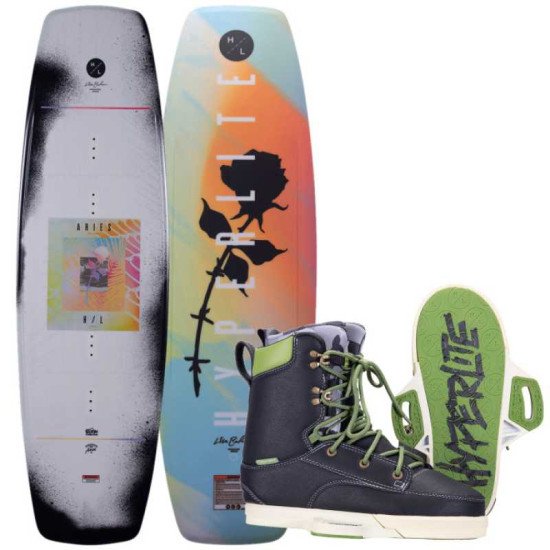 2023 Hyperlite Aries Wakeboard with Codyak Boots