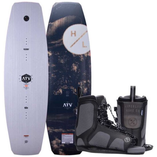 2023 Hyperlite ATV Wakeboard with Remix Boots