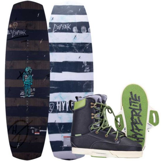 2024 Hyperlite Codyak Wakeboard with Codyak Boots