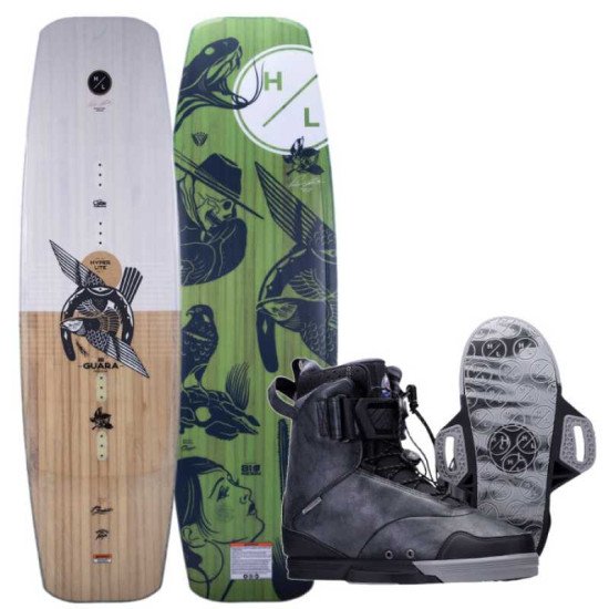 2023 Hyperlite Guara Wakeboard with Defacto Boots