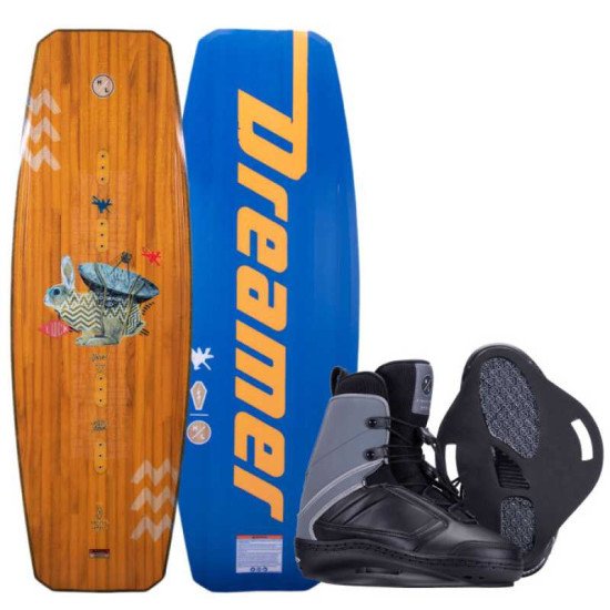 2023 Hyperlite Union Jr. Wakeboard with Optic Kids Boots