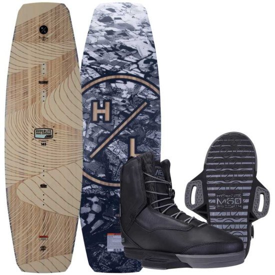 2024 Hyperlite ATV Wakeboard with M60 Boots