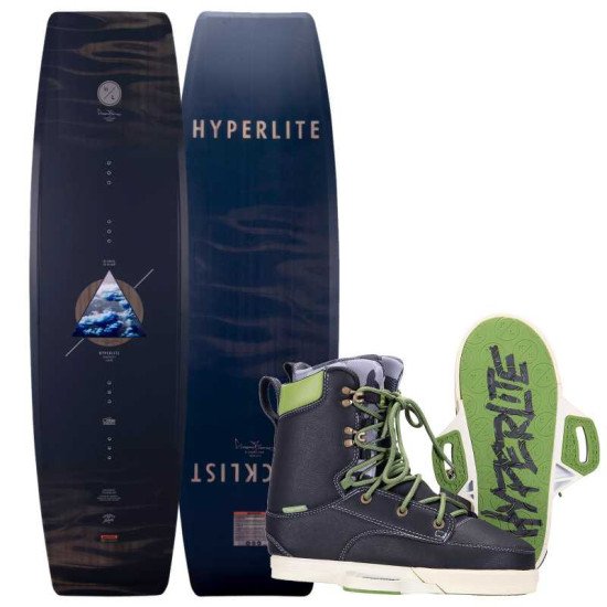 2024 Hyperlite Blacklist Wakeboard with Codyak Boots