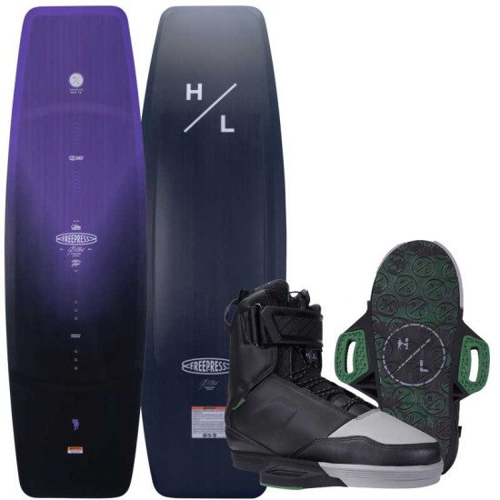 2024 Hyperlite Freepress Wakeboard with Scout Boots