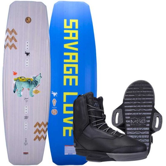 2024 Hyperlite Union Wakeboard with M60 Boots