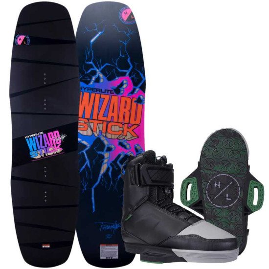 2024 Hyperlite Wizardstick Wakeboard with Scout Boots