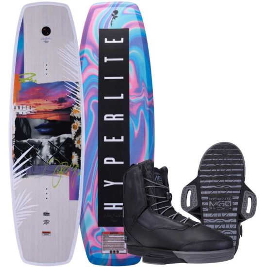 2025 Hyperlite Aries Wakeboard with M60 Boots