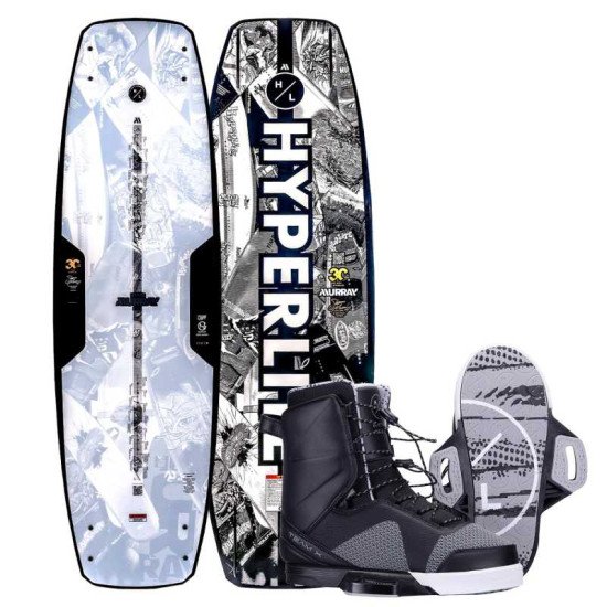 2025 Hyperlite Murray Pro Wakeboard with Team X Boots