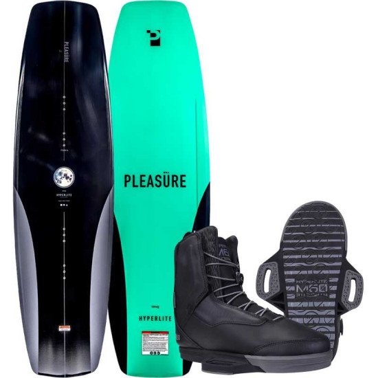 2025 Hyperlite Pleasure Wakeboard with M60 Boots