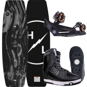 2026 Hyperlite Impulse Wakeboard with Freepress System Boots