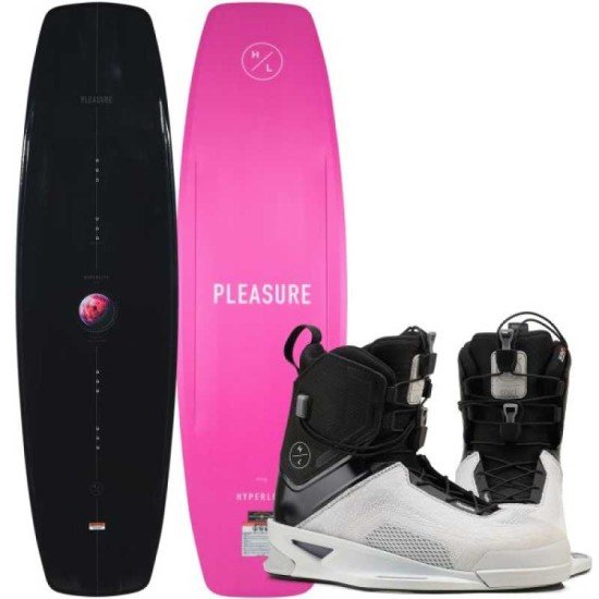 2026 Hyperlite Pleasure Wakeboard with Mid Boots