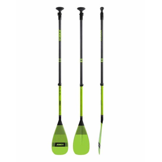 2021 Jobe Fiberglass SUP Paddle Lime 3-piece