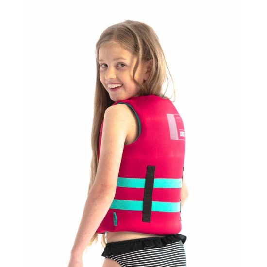 2021 Jobe Neoprene Life Vest Kids Hot Pink