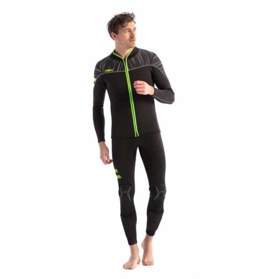 2021 Jobe Toronto 2mm Jet Jacket Frontzip Wetsuit Men