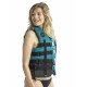 2022 Jobe 4 Buckle Life Vest Teal