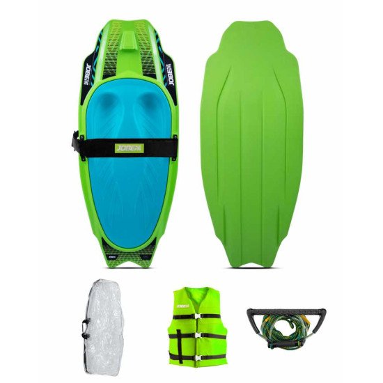 2022 Jobe Slash Kneeboard Package Lime Green