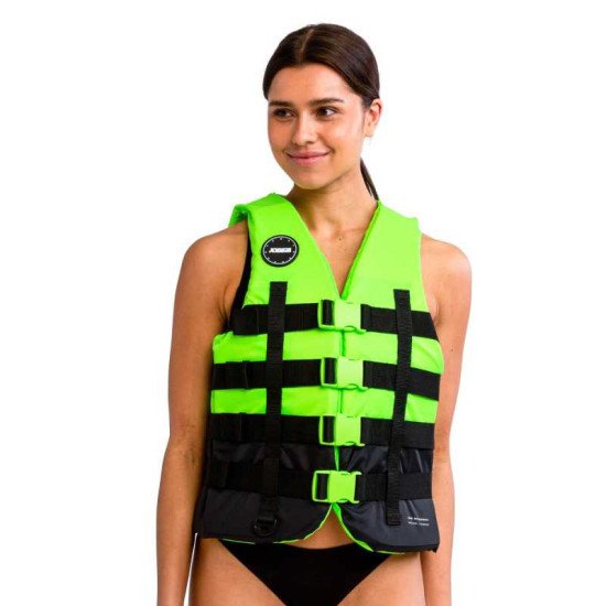 2023 Jobe 4 Buckle Life Vest Lime