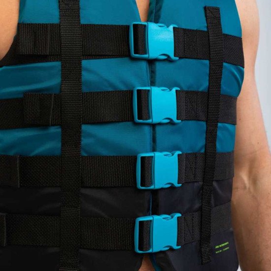 2023 Jobe 4 Buckle Life Vest Teal