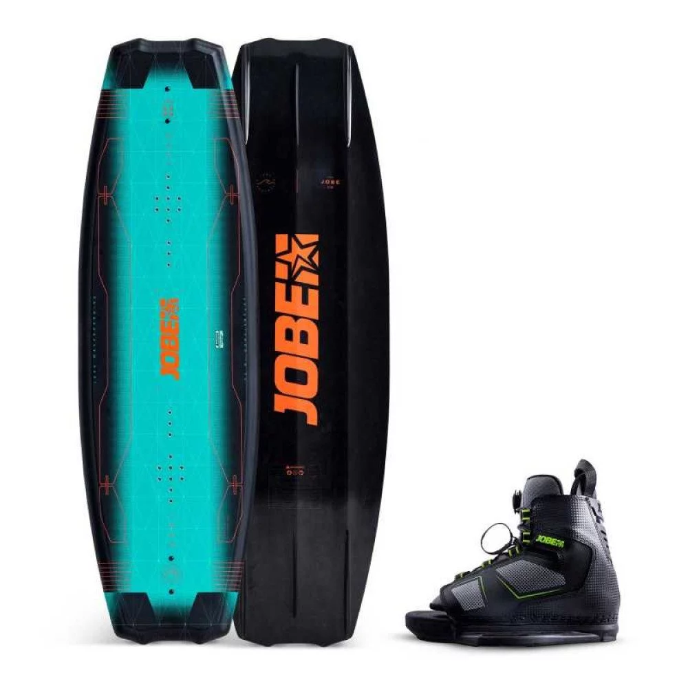 2024 Jobe Logo Wakeboard & Unit Bindings Set - Wakeb ...