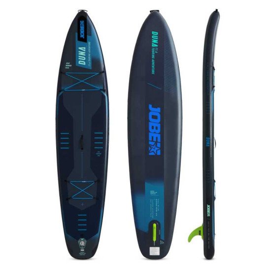 2025 Jobe Aero Duna SUP Board 11.6 Package Blue