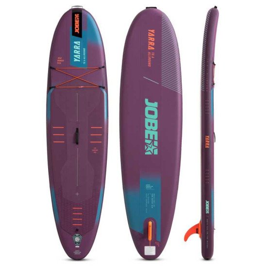 2025 Jobe Aero Yarra SUP Board 10.6 Package Purple