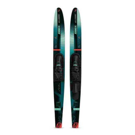 2026 Jobe Allegre Combo Waterskis Atlantic Green