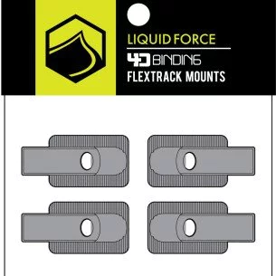 Liquid Force 4D Flextrack Mount set of 4