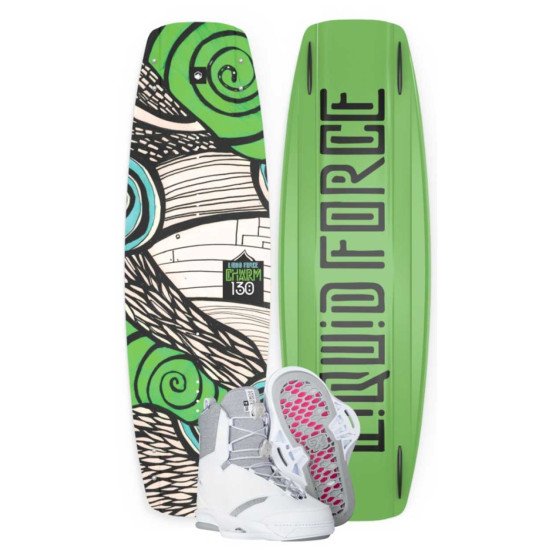 2024 Liquid Force Charm Wakeboard with Tao 6X Boots