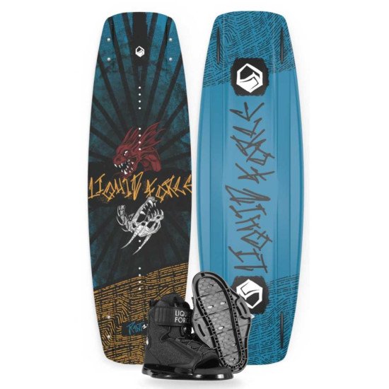 2024 Liquid Force Rant Wakeboard with Rant Boots