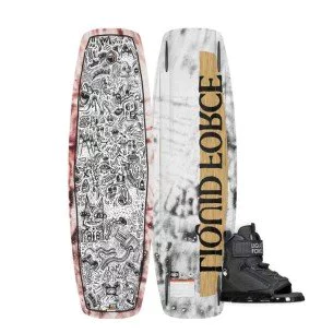 2025 Liquid Force Apex FS Kids Wakeboard with Rant Boots