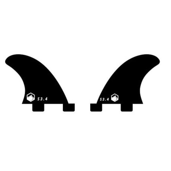 Liquid Force S3.4 Surf Fin Dual Tab Pair