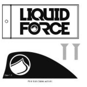 Liquid Force Skim 1.5 Fin Kit 10/24