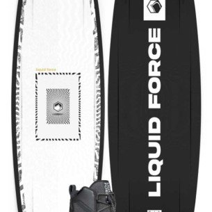 2026 Liquid Force FLX Wakeboard with Index Boots 2026 Liquid Force FLX Wakeboard with Index Boots