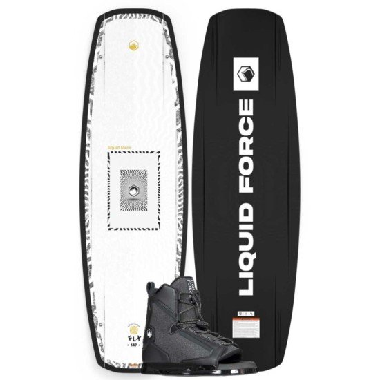 2026 Liquid Force FLX Wakeboard with Index Boots