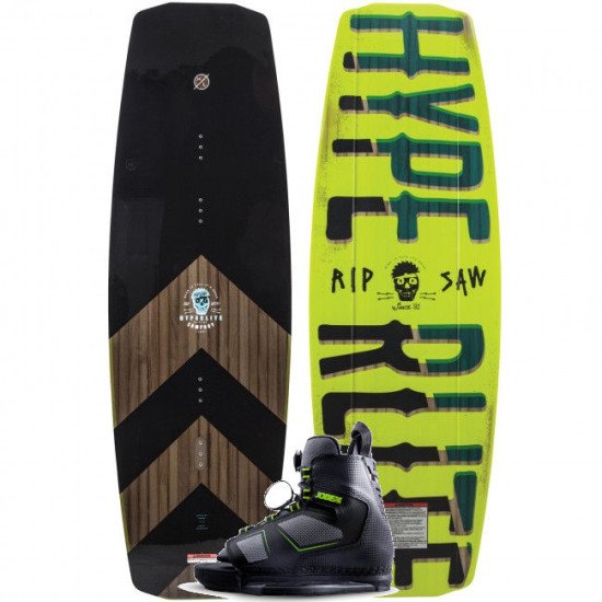 2018 Hyperlite Ripsaw Wakeboard with Jobe Unit Boots