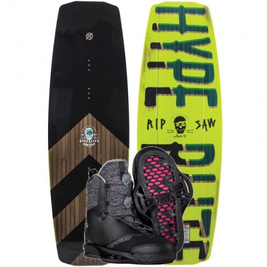 2018 Hyperlite Ripsaw Wakeboard with Liquid Force Tao 6x Boots