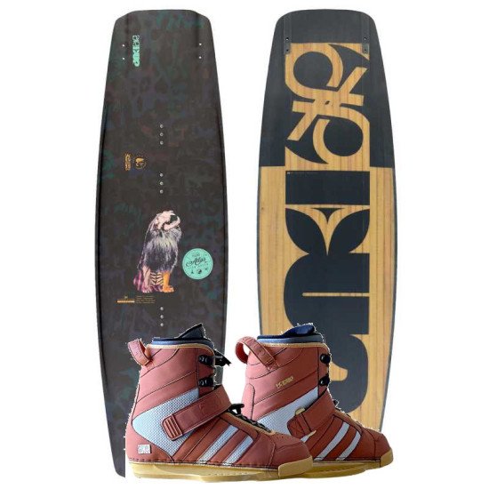 2022 DUP Atlas Wakeboard with Heritage Boots