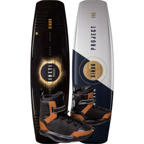 2023 Ronix Kinetik Project Springbox 2 Wakeboard with Diplomat Boots