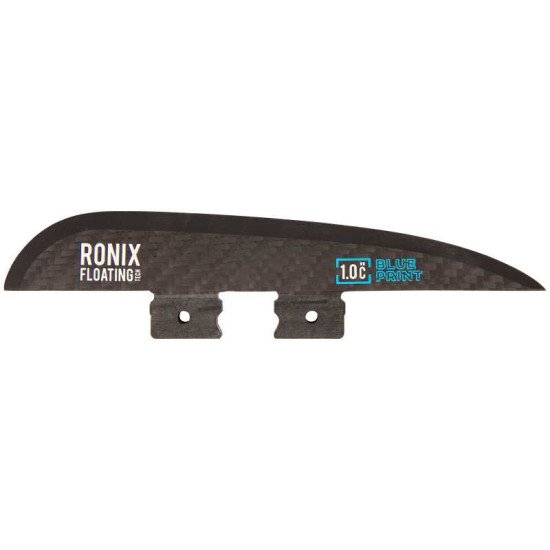 Ronix 1.0 in. - Floating Button - Blueprint - Center Surf Fin - Carbon