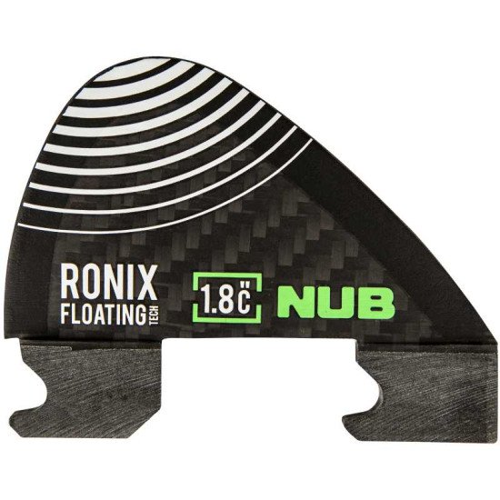 Ronix 1.8 in. - Floating Fin-S 2.0 - Nub Surf Fin - Carbon