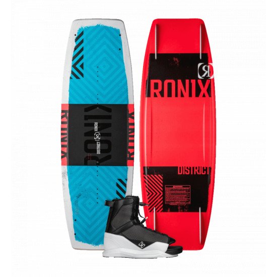 2025 Ronix District 129 Wakeboard with District Boots