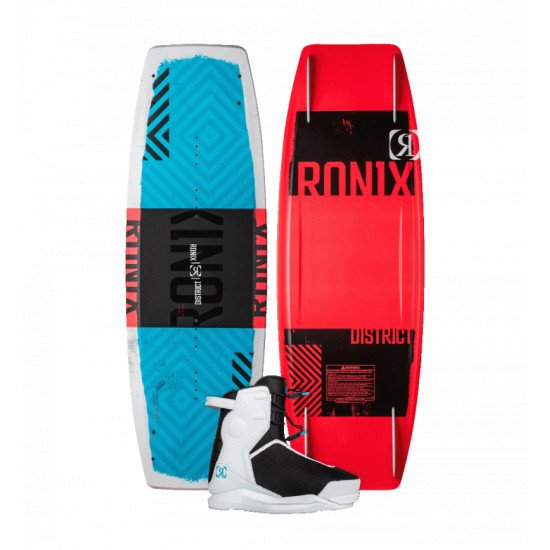 2025 Ronix District 129 Wakeboard with Vision Pro Boots